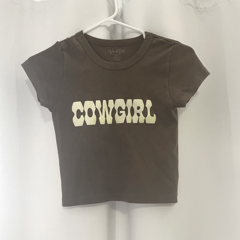 pacsun cropped tee